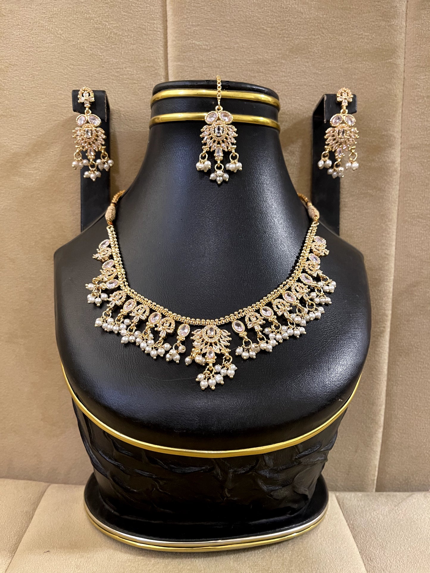 Golden Necklace Set