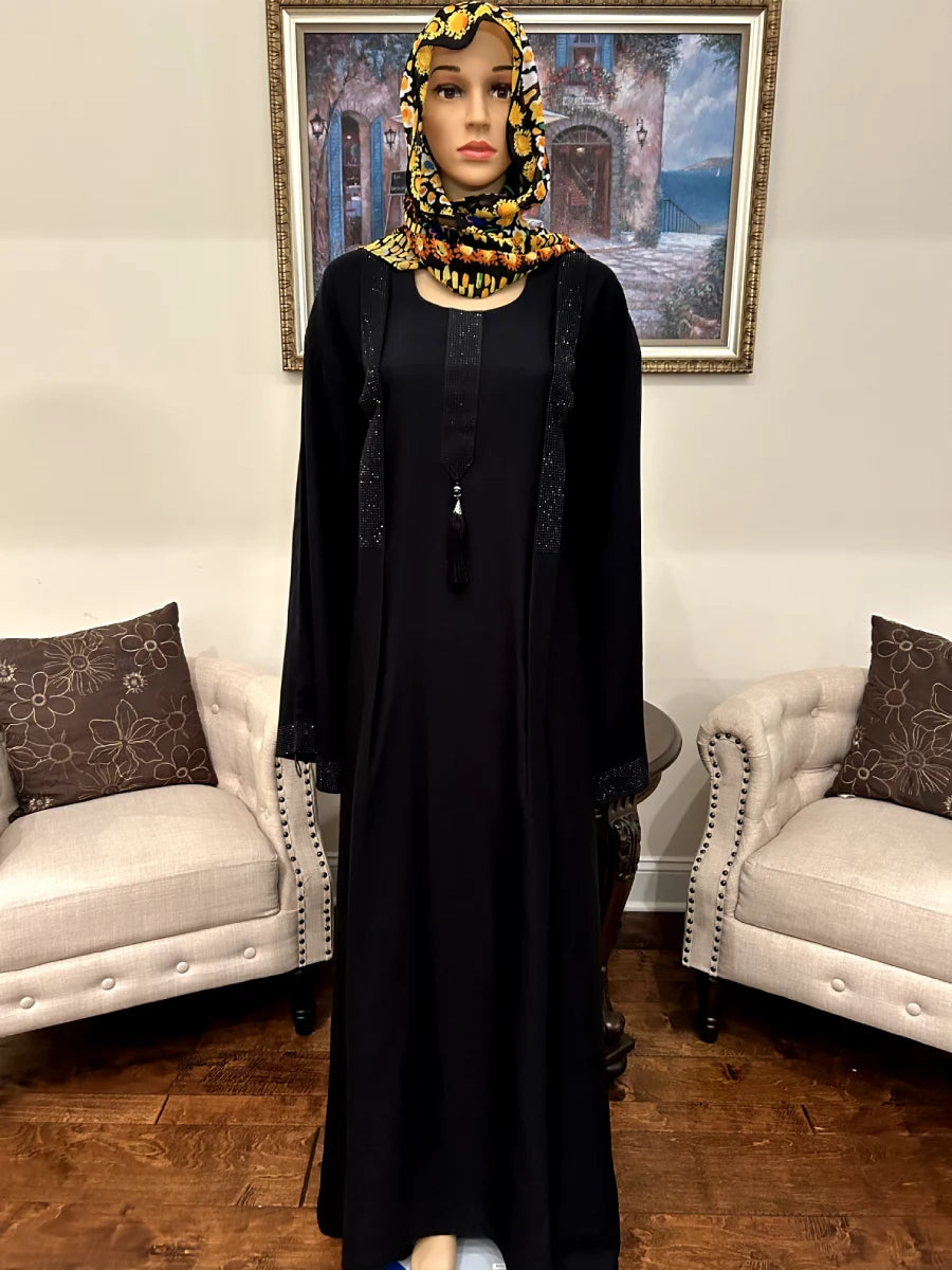 Self Stonework Abaya