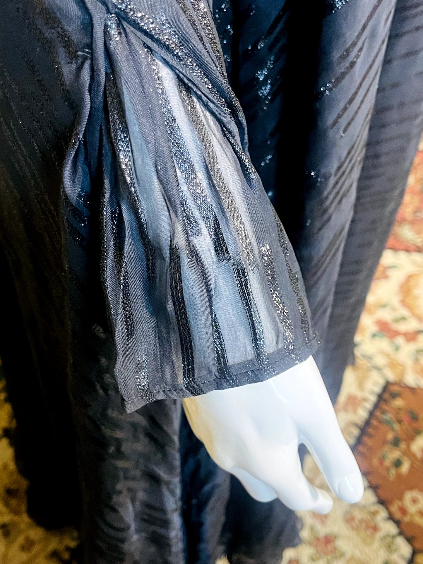 Plain Umbrella Abaya with Gown, Scarf and Veil