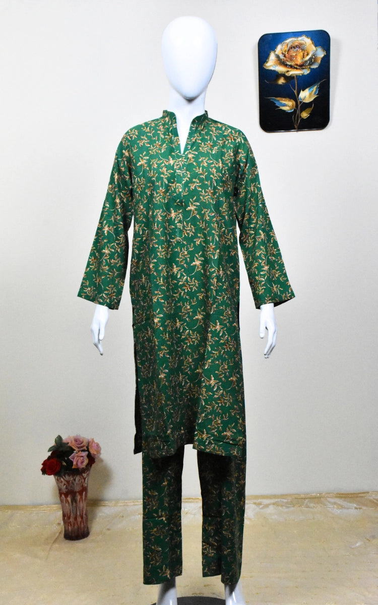 2 Pc linen cot dress