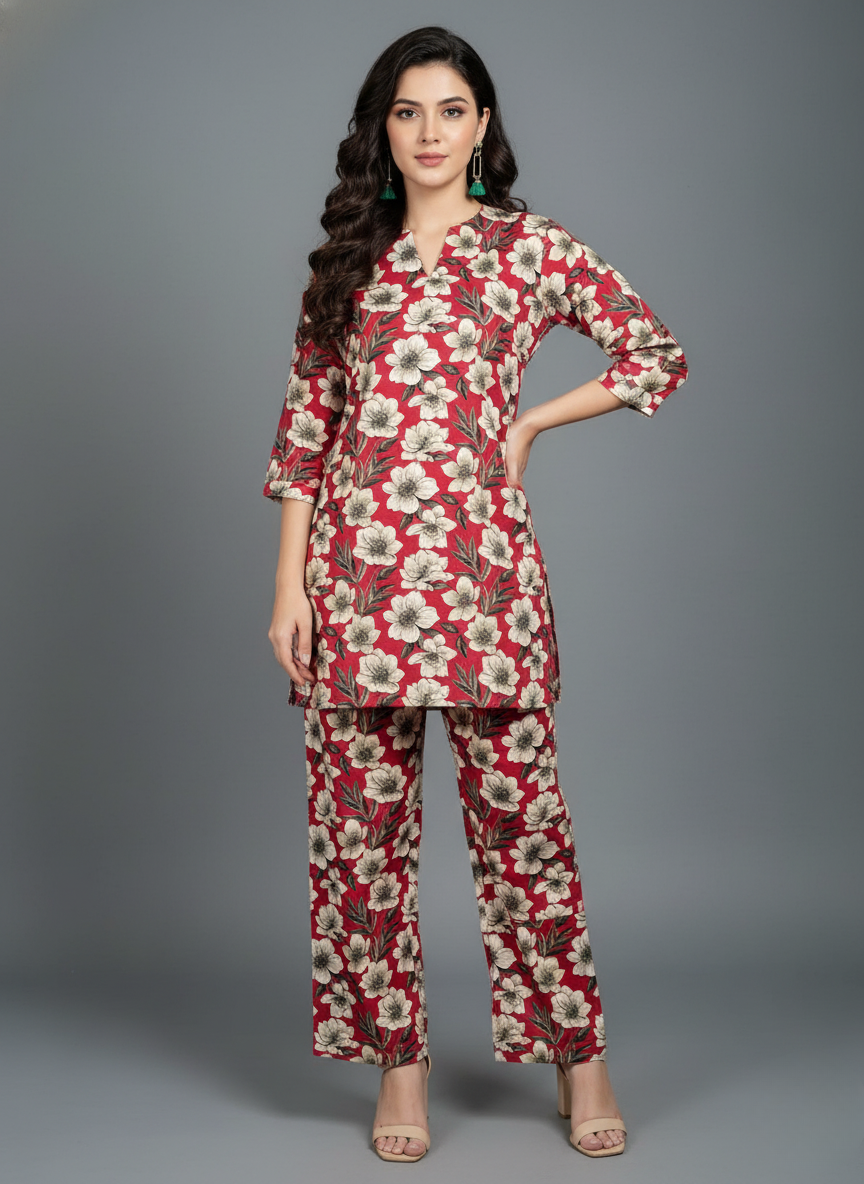 2 pcs embroidered Khadder dress