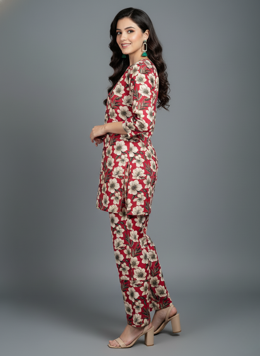 2 pcs embroidered Khadder dress