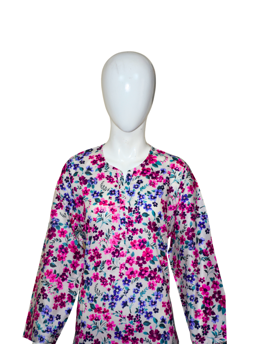 2 pc linen casual dress