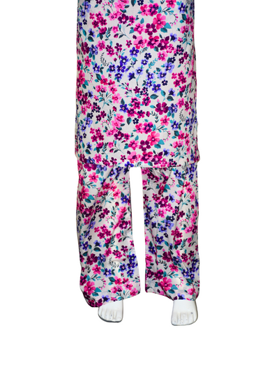 2 pc linen casual dress
