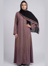 Stone Work Abaya