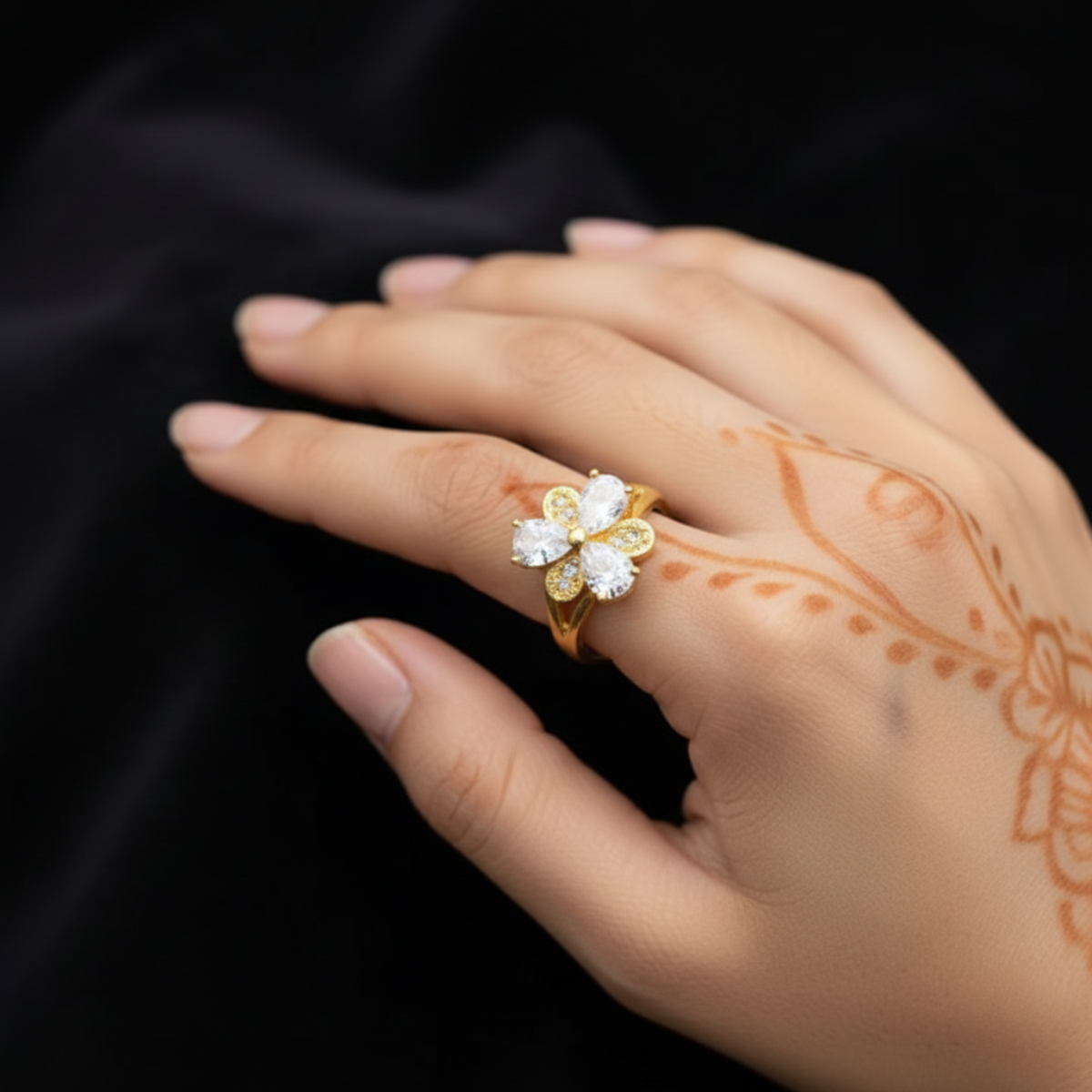 One Carat Stones Ring