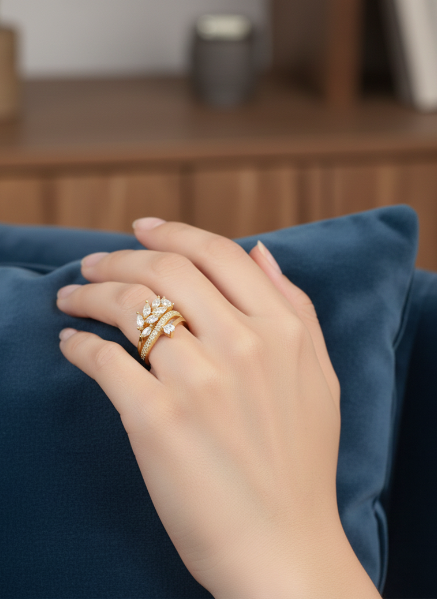 One Carat Stones Ring