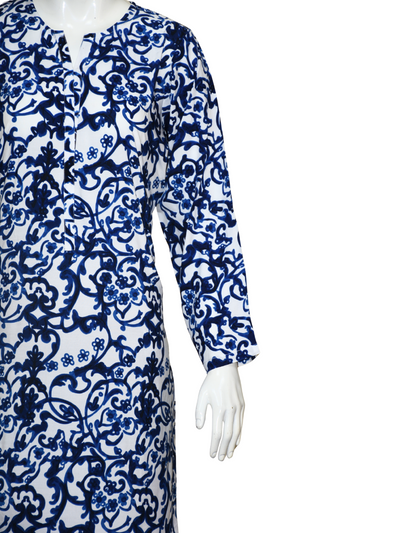 2 pc linen casual dress