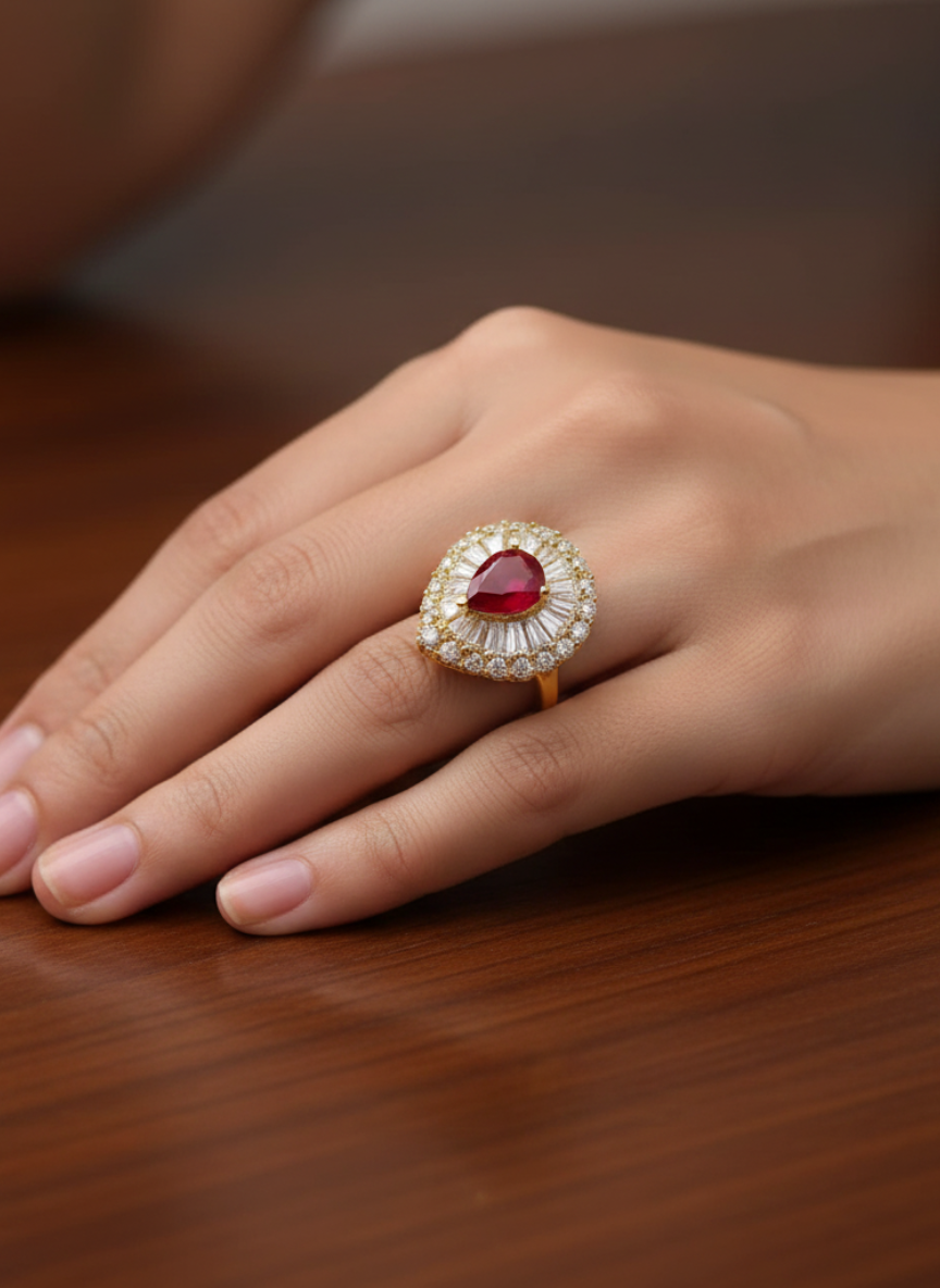 One Carat Stones Ring