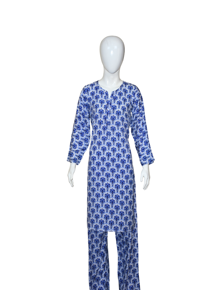 2 pc linen casual dress