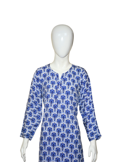 2 pc linen casual dress