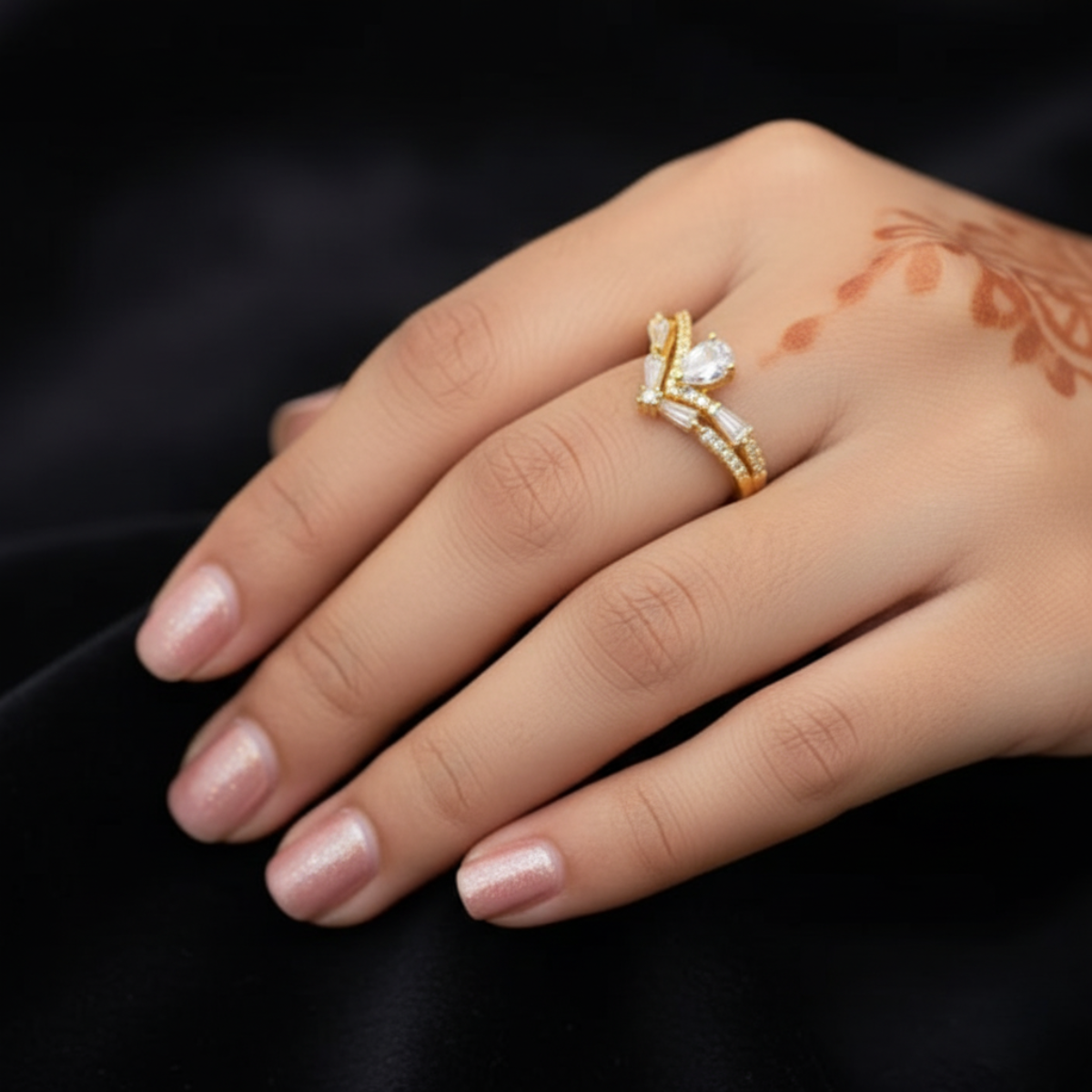 One Carat Stones Ring