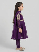 3 pcs chiffon frock.