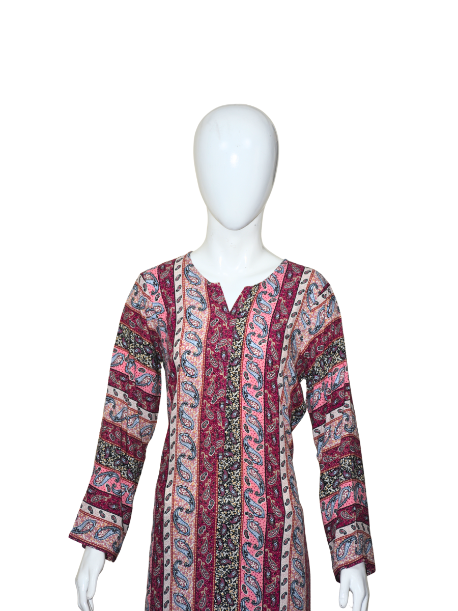 2 pc linen casual dress