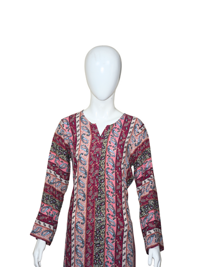 2 pc linen casual dress