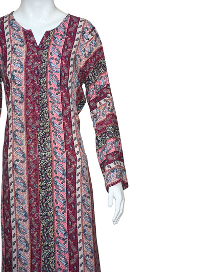2 pc linen casual dress
