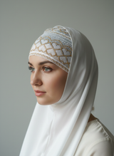 Net hijab cap