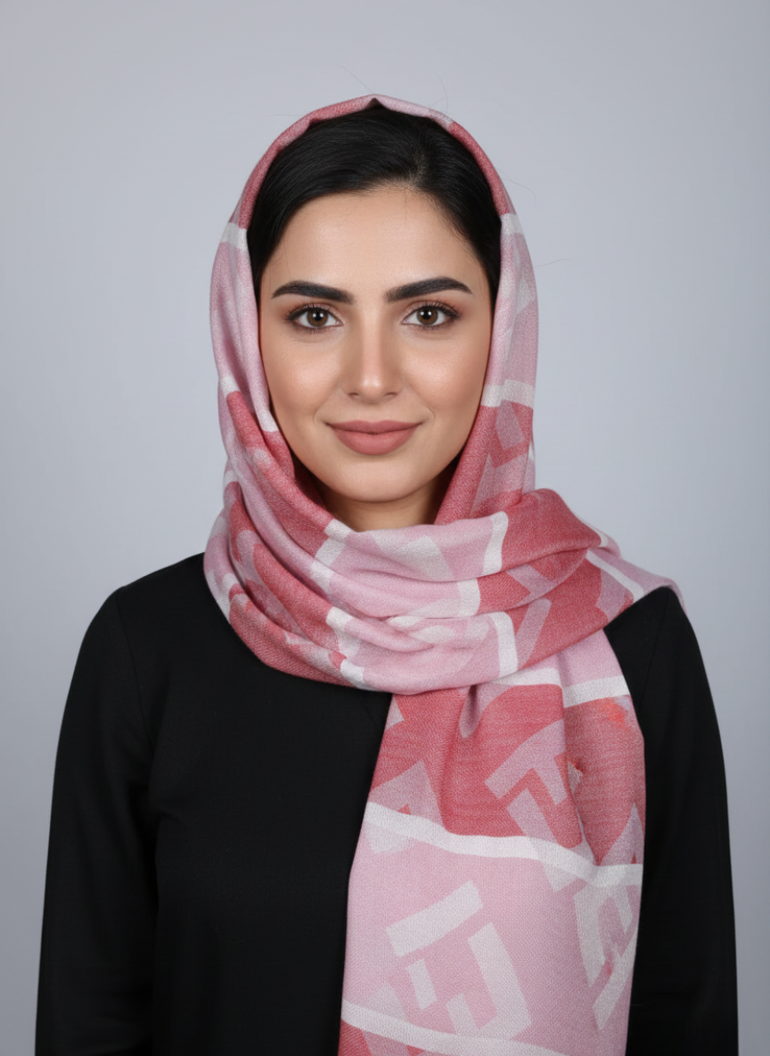 Multi color Silk Scarf