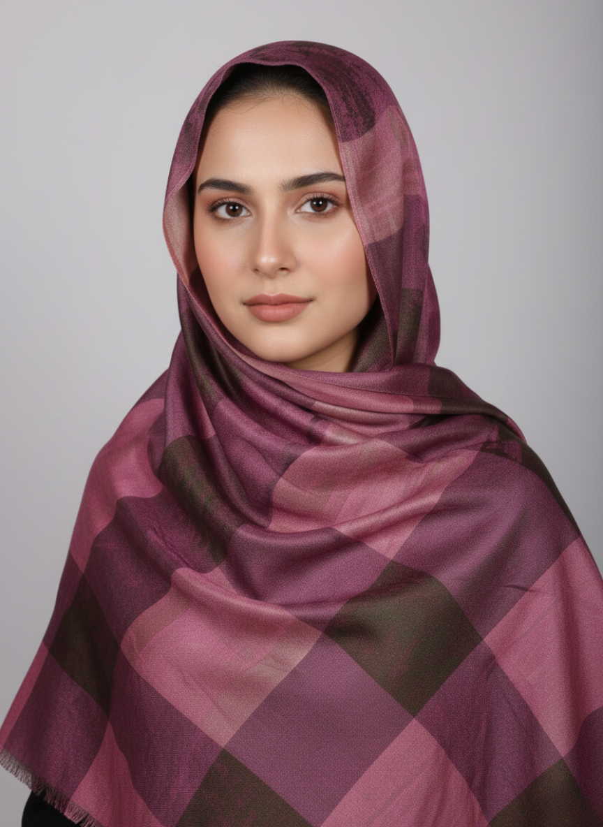 Multi color Silk Scarf