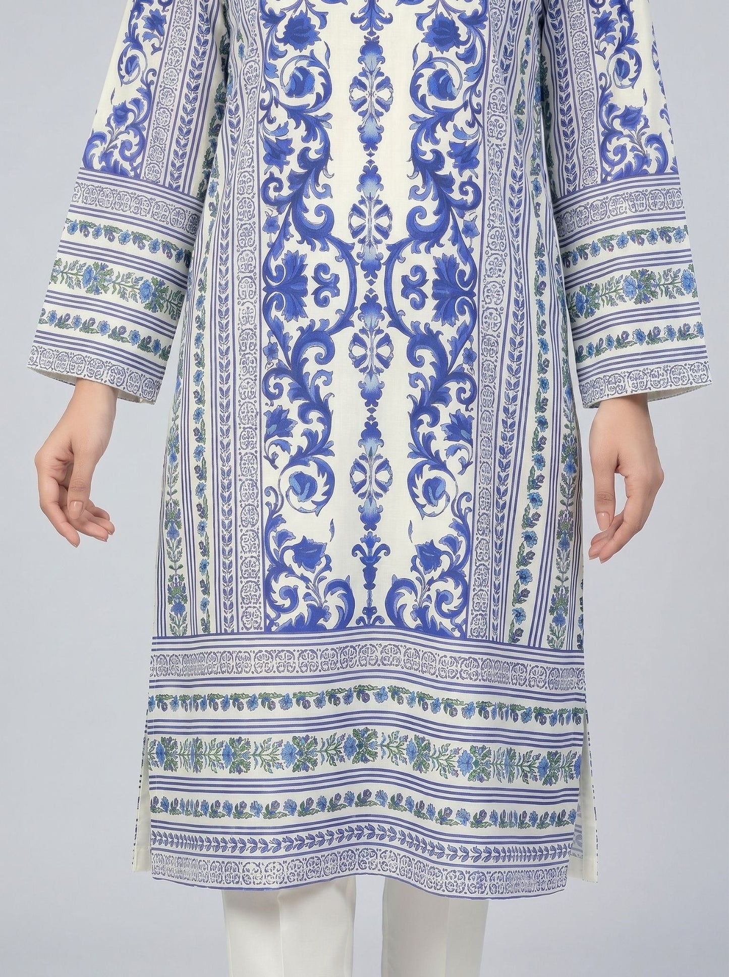 High quality mixed silk 2 pc outift comes