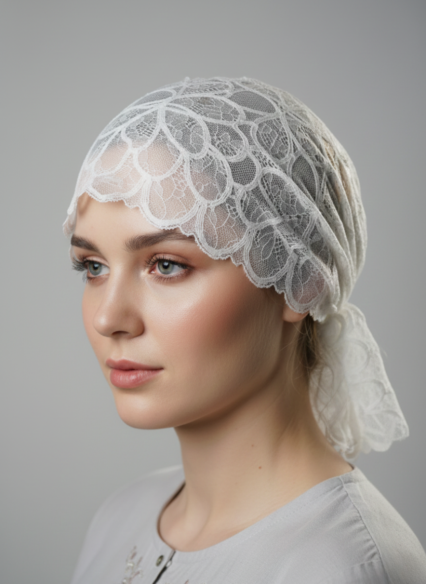 Net hijab cap