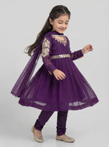 3 pcs chiffon frock.