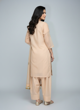 3 pcs Tilla and pearl work dress