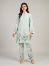 High quality mixed silk 2 pc outift