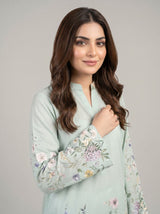 High quality mixed silk 2 pc outift