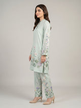 High quality mixed silk 2 pc outift