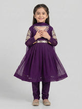 3 pcs chiffon frock.