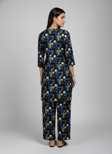 2 pc linen casual dress