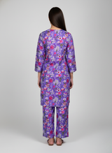 2 pc linen casual dress