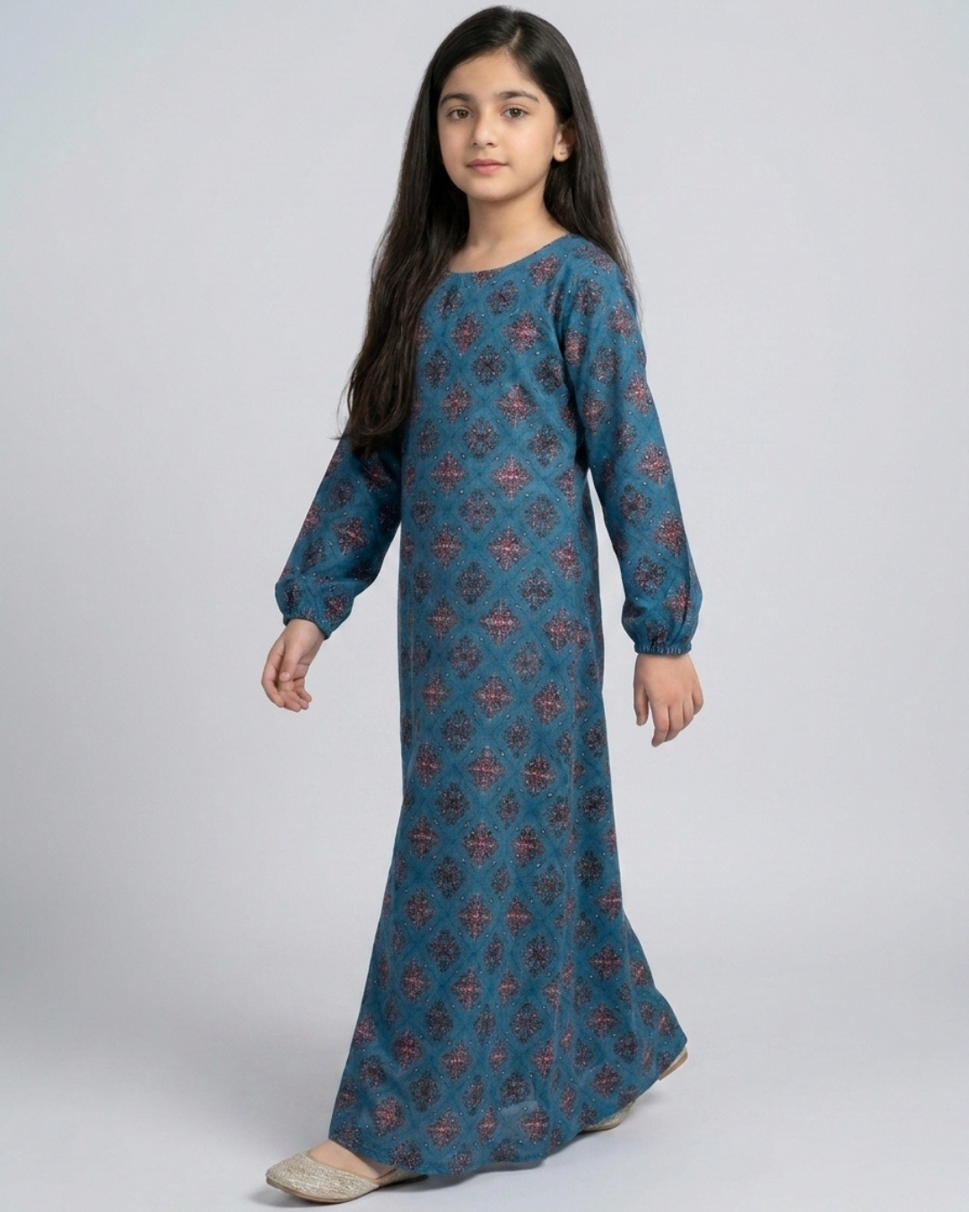 Kids Lawn Abaya