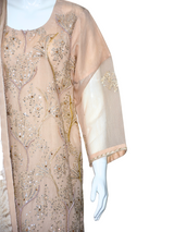 3 pcs Tilla and pearl work dress