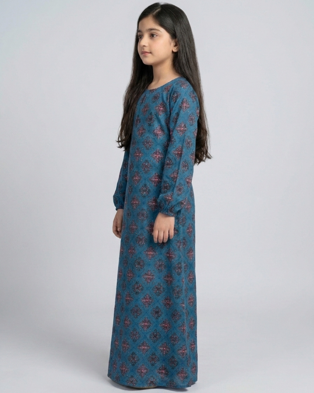 Kids Lawn Abaya