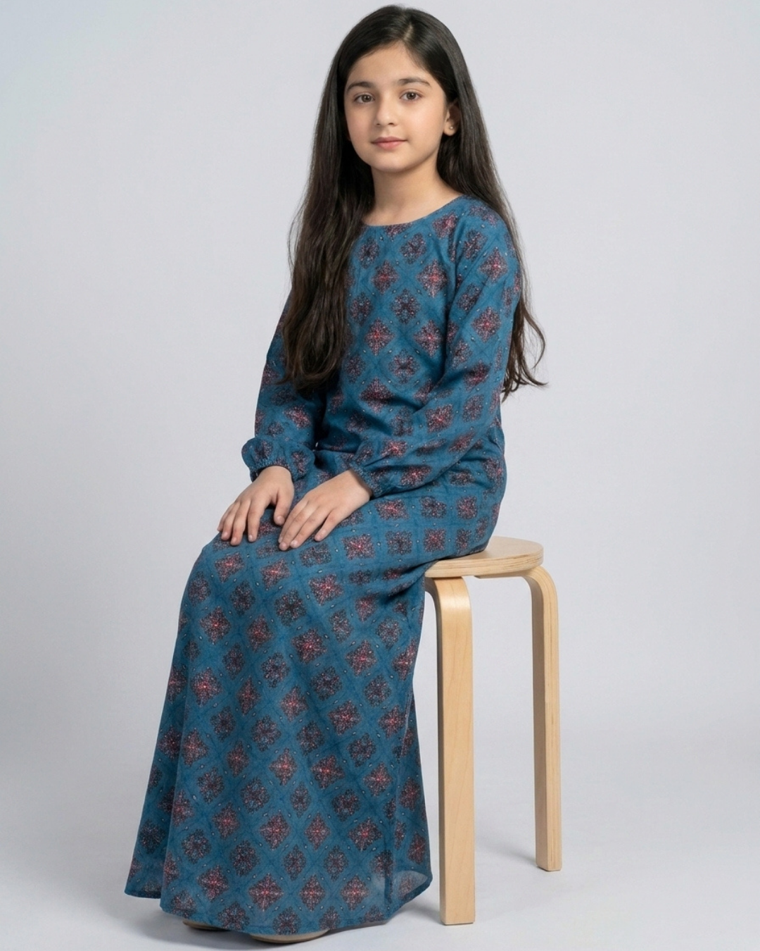 Kids Lawn Abaya