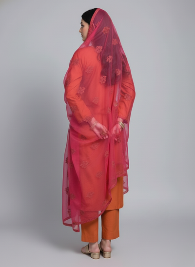 Slub Organza 3pc suit