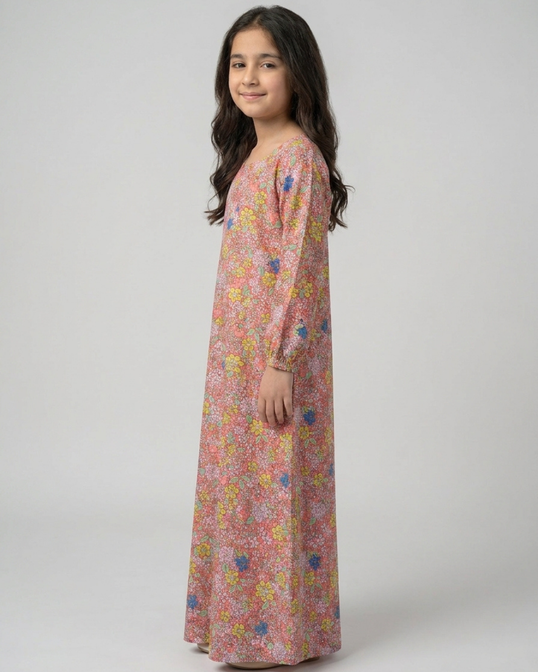 Kids Lawn Abaya