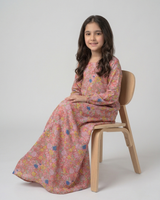 Kids Lawn Abaya