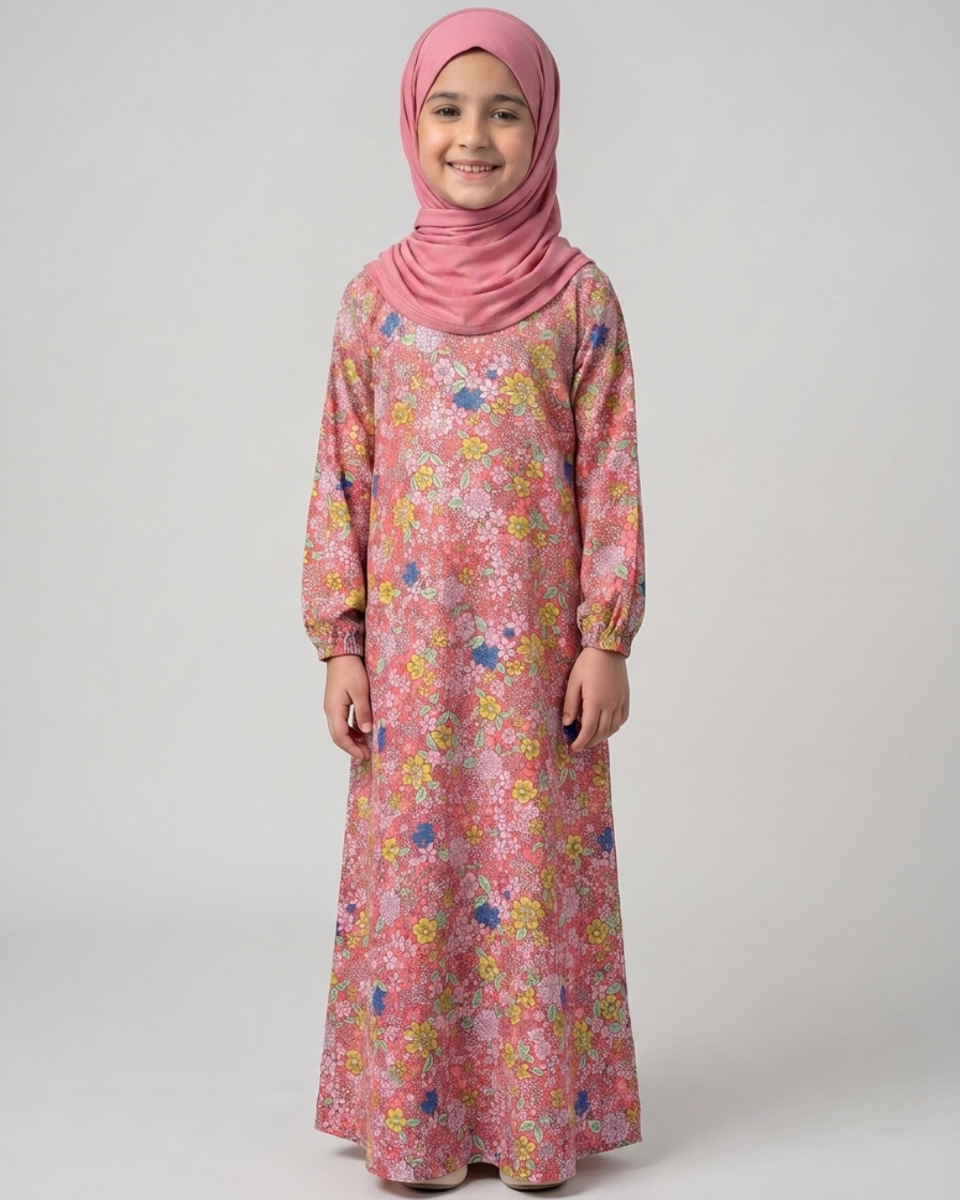 Kids Lawn Abaya