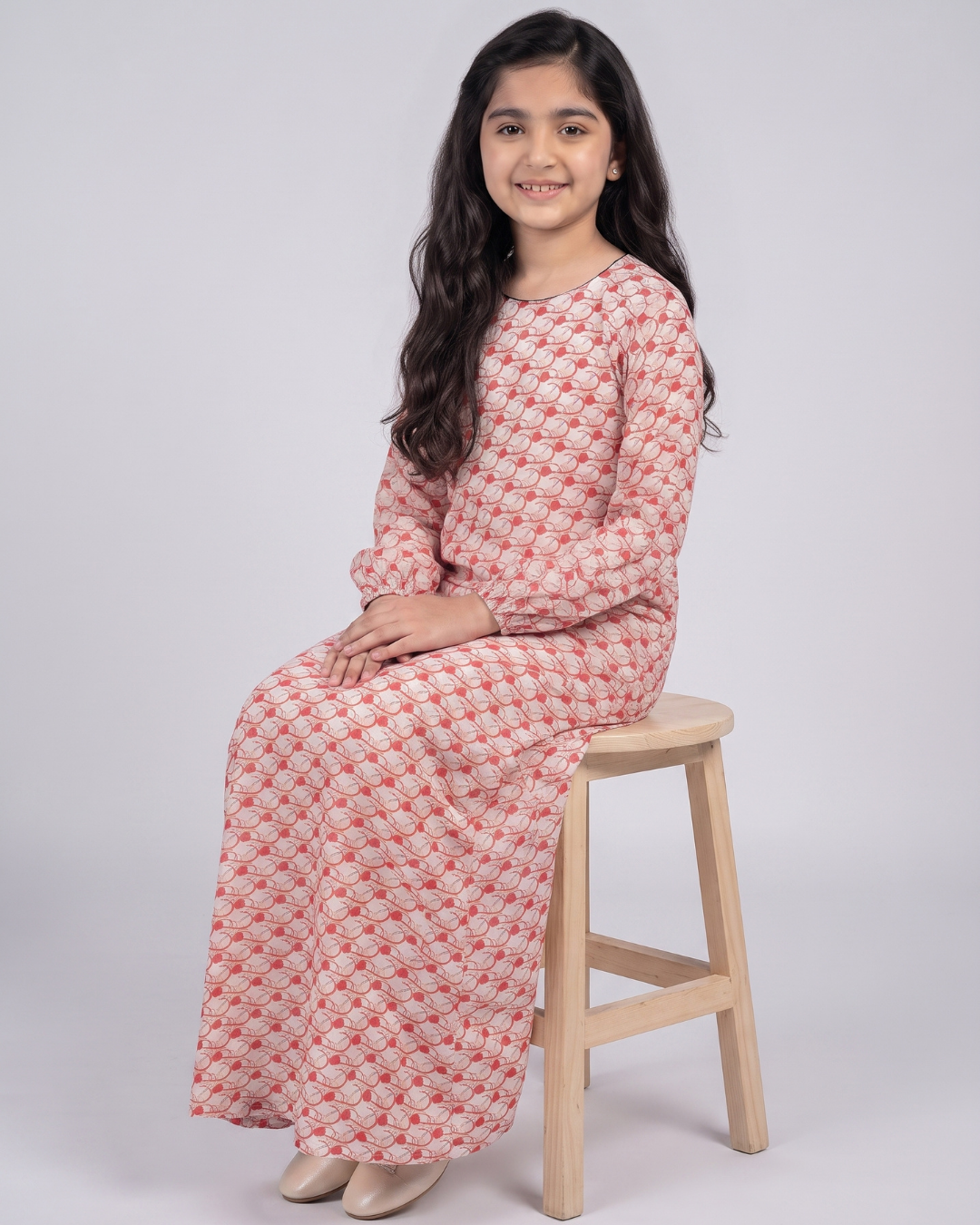 Kids Lawn Abaya