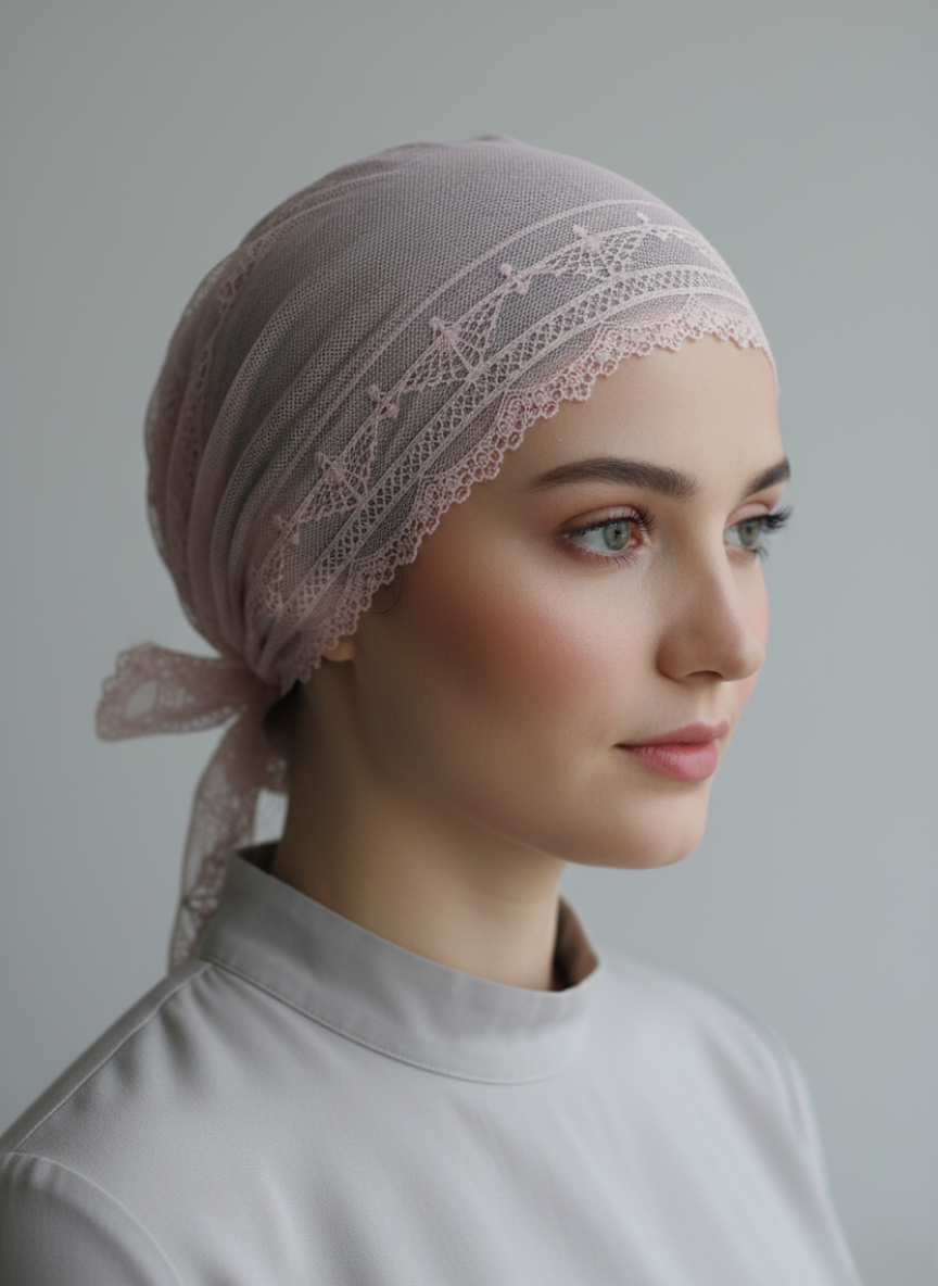 Net hijab cap
