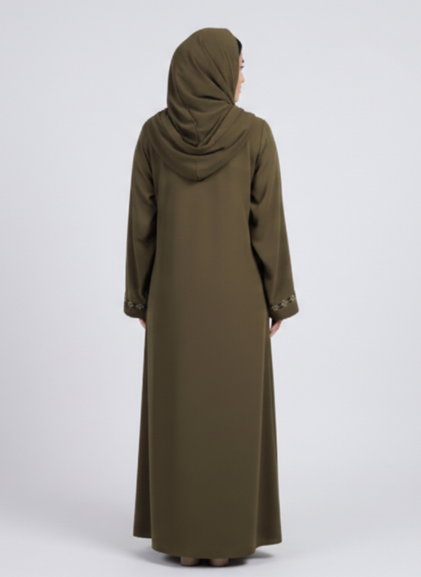 Fancy Abaya on Zoom Fabri