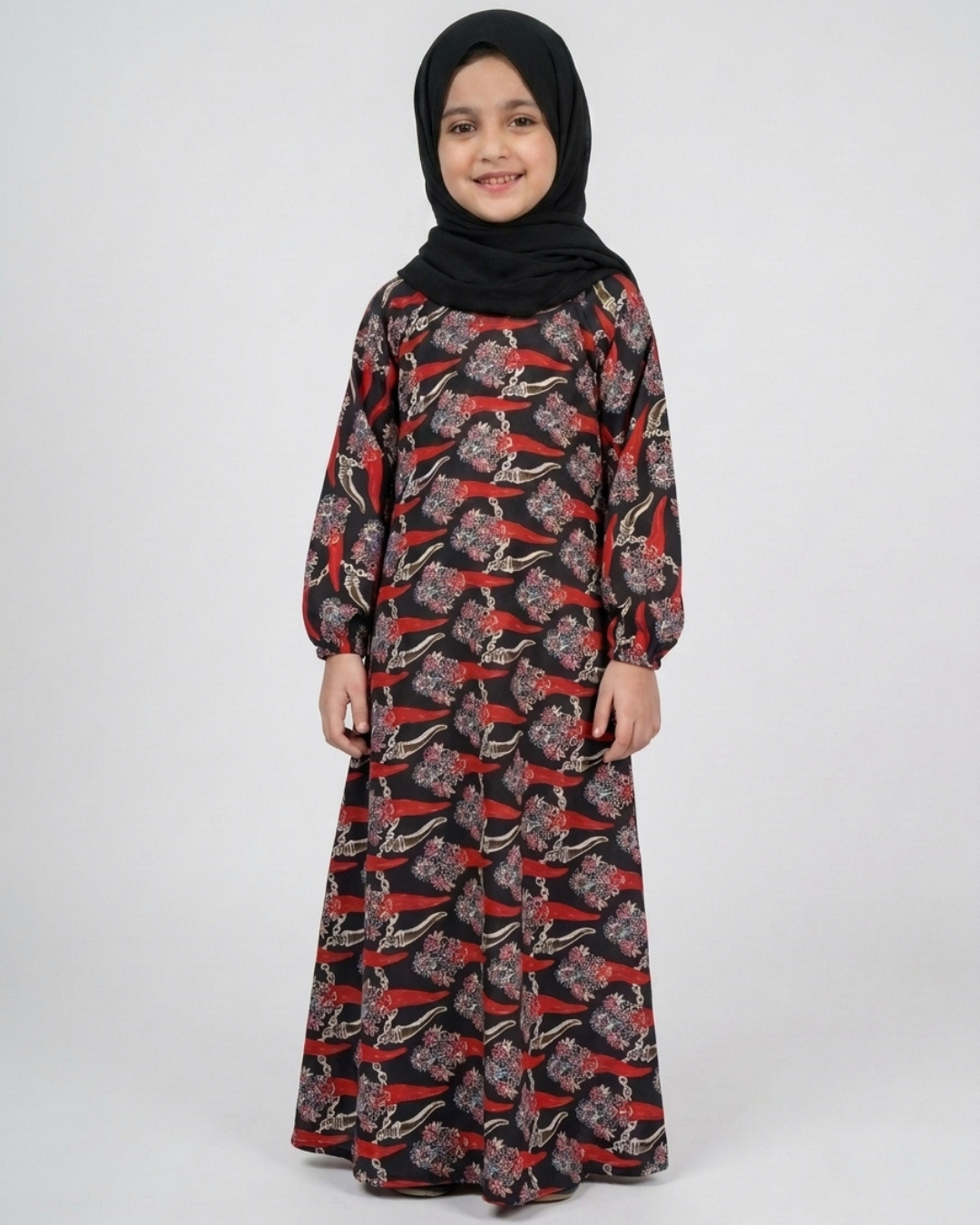 Kids Lawn Abaya