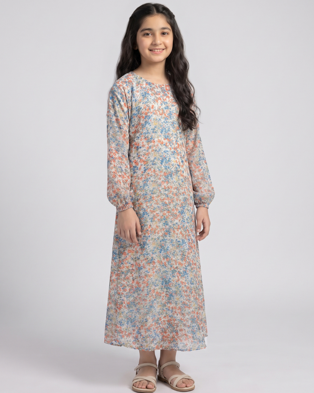 Kids Lawn Abaya