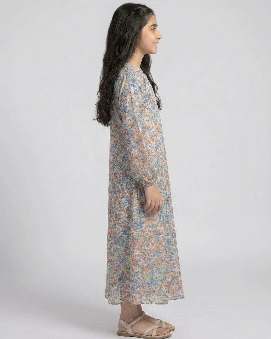 Kids Lawn Abaya