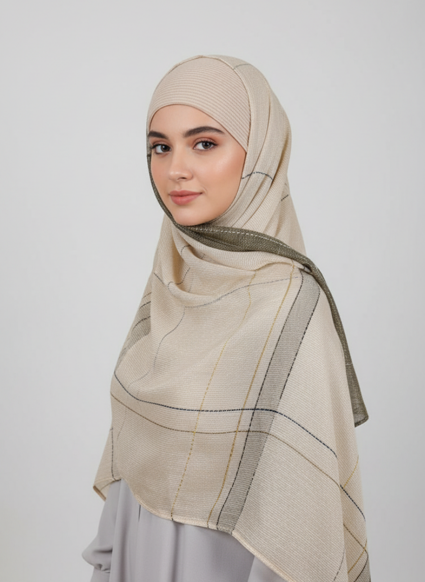 Fancy Scarf with Glow wires