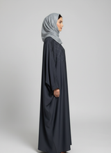 Plain Butterfly Abaya with Stone work