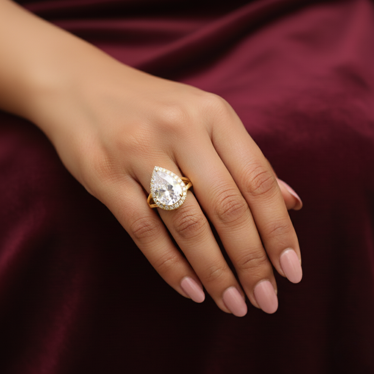 One Carat Stones Ring